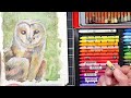You Gotta Try This Magic Art Supply Combo!  Crayons, pencils, watercolor, sandy paper, and a knife!