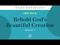 Behold God’s Beautiful Creation – Daily Devotional