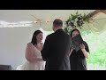Matt and Kristina's Wedding Ceremony