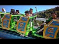 June 2024 Twisted Colossus Roller Coaster On Ride Back Seat 4K POV Six Flags Magic Mountain