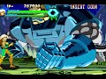 X-Men vs. Street Fighter - Rogue & Gambit (Arcade / 1996) 4K 60FPS
