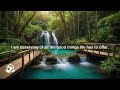 Beautiful Relaxing Music with Positive Affirmations on Screen: Stop Overthinking, Stress Relief