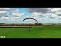 Synchronized Paramotor Pink Wings
