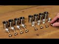 Construction of an 8-cylinder V-180 engine. (Part 3 - CONNECTING RODS AND PISTONS)