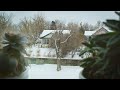 ❤️❄️🌨️☃️Snowy Window PEACEful Ambience - ❄️🌨️☃️❤️ - 4K Sounds For Deep Sleep and Relaxation