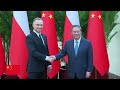 习近平和彭丽媛举行仪式欢迎波兰总统访华/Xi Jinping and Peng Liyuan hold a ceremony to welcome Polish President to China