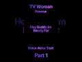 TV Woman Reverse Voice Actor Text Part 1