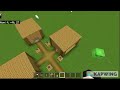 I Built A Village In Minecraft