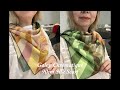 23 HERMES Silk Scarves in 2 Minutes (not for sale ☺️)