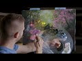 Pink Tree Forest - Paint with Kevin - Landscape Painting