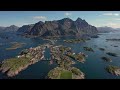 BEAUTIFUL PLANET - NORWAY 4K - Landscape Film With Calming Music, Aerial Film, Travel Film