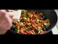 Healthy Chickpea Recipe for a Vegetarian and Vegan Diet | Chickpea Vegetable Stir Fry