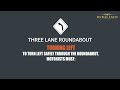 RTA Road Test Roundabout Dubai/Single Lane,Two Lane & Three Lane Roundabout/#roundabout #driving
