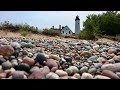 Up the Tower at Historic Point Iroquois Lighthouse