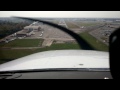 Short landing Cessna 172 skyhawk