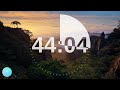One HOUR   60 Minute Timer Relaxing Music and Alarm
