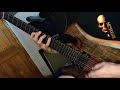 Artificial Brain - Estranged From Orbit [guitar playthrough]