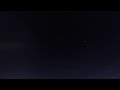 Time Lapse of Stars and Clouds (with an appearance of Jupiter Mars and Venus)