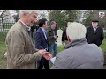 Sam Waterston and Martin Sheen Visit the Site of The Gettysburg Address