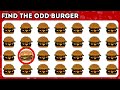 Find the ODD One Out | Find the odd one out junk food