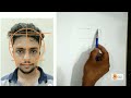 Draw any face Easily | Front View