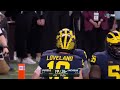 Michigan uses swinging gate formation on 2 point conversion vs Purdue