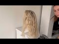 Different curls with straightener