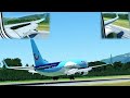 Most CHALLENGING Airport in EUROPE? | TUI fly PMDG 737 | CORFU - TIVAT | Microsoft Flight Simulator