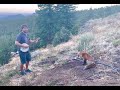 Playing banjo for a wild fox! He came back for an encore! Titled 