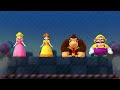 Mario Party 10 Minigames (Peach vs Daisy, Donkey Kong, Waluigi & Wario)