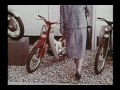 Classic honda bike moped cub commercial