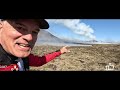 Iceland the volcano eruption, lava tunnel and plane wreck in my  expedition truck camper | Vanlife