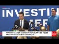 Transportation Sec. Pete Buttigieg Holds Press Conference At Future EV Battery Plant In Indiana