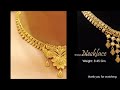 Latest Gold Necklace Design with weight and price