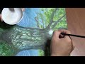 あなたの日本画『絆の大樹』制作工程