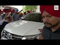 Punjab CM Bhagwant Mann meets Sangrur and Patiala SSPs at his Sangrur residence