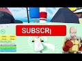 If One Punch Man ACTUALLY Played Roblox Blox Fruits