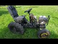 Самодельный минитрактор. Рестайлинг) | DIY mini moto tractor. Restyling