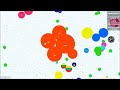 Agar.io - Playing with a Troll Name - 18.2k Score