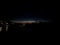 Noctilucent clouds time-lapse in Great Yarmouth over boating lake 5/7/2024
