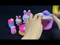 Pink Rabbit Convenience Store Satisfying with Unboxing Compilation Toys ASMR