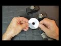 Lathe Parting Off and how to make square orings and rubber gaskets...