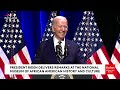 JUST IN: Biden Delivers Remarks At The National Museum Of African American History And Culture