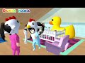 Rumah Yuta Besar 😱 Yuta Mio Pelihara Sapi Ayam Babi VS Acong Punya Banyak | Sakura School Simulator