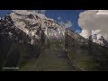 Grand Teton Relaxation : 1 HOUR of Soothing Scenes from Grand Tetons with Calming Piano Music (4K)