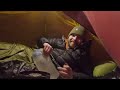 Arduous Camping Conditions Hilleberg Akto / Subzero Winter Snowstorm Solo Wild Camping