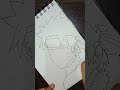 Naruto Uzumaki Outline Tutorial ✍🏻 || Part - 1 😎 || Anime Character Naruto Uzumaki Drawing || #art