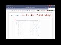 Gleichungen lösen mit Geogebra Klasse 8 Mathematik KAV-Gymnasium Celle