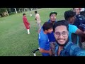 football match with elder brothers