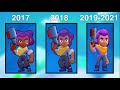 Brawl Stars - All Brawlers Remodels (2017-2021)